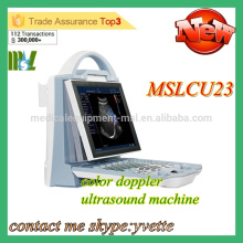MSLCU23M 2016 Nouvelle machine à ultrasons pour ordinateur portable machine à ultrasons Doppler couleur Protable machine à ultrasons prix